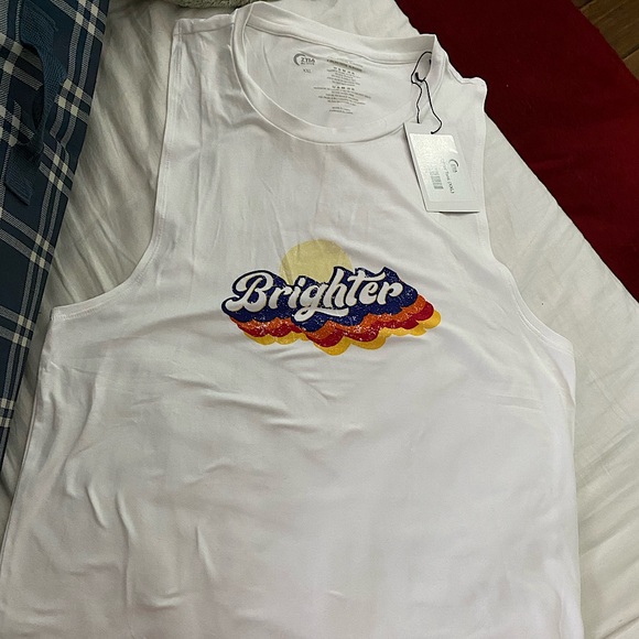 ZYIA Tops - New White Brighter Tank by Zyia